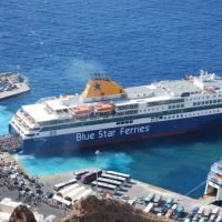 ΣΤΟ BLUE STAR DELOS Ο ΠΡΩΤΟΣ ΤΟΚΕΤΟΣ ΚΑΙ Ο ΠΡΩΤΟΣ ΚΑΤΑΠΛΟΥΣ ΤΟΥ 2016