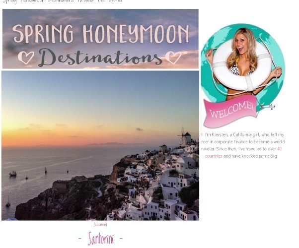 SANTORINI BLONDE ABROAD