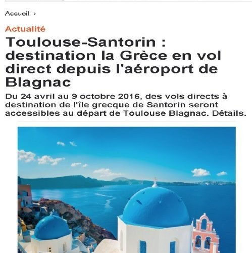 Santorini toulouse