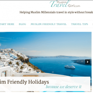 Muslim travel santorini