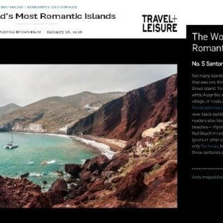 Santorini romantic T&L