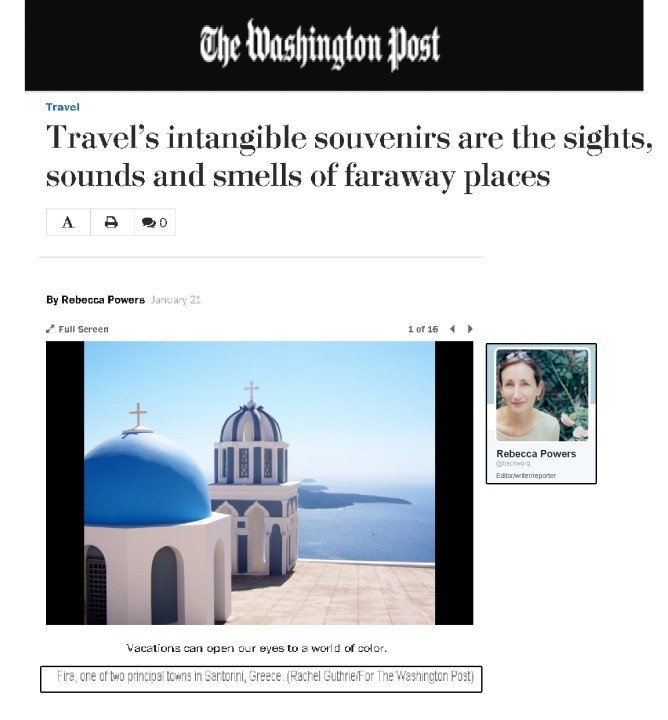 ΤΟ ΛΕΥΚΟ ΤΗΣ ΣΑΝΤΟΡΙΝΗΣ ΣΤΗ WASHINGTON POST