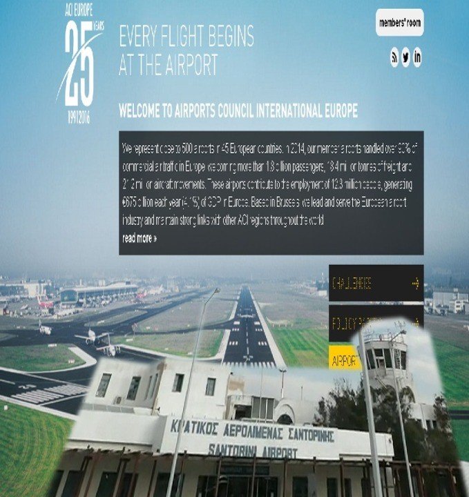 Η ΣΑΝΤΟΡΙΝΗ ΠΡΩΤΑΘΛΗΤΡΙΑ ΕΥΡΩΠΗΣ ΣΤΗΝ ΑΥΞΗΣΗ ΑΕΡΟΠΟΡΙΚΗΣ ΚΙΝΗΣΗΣ