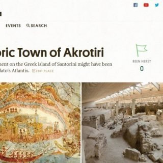 Akrotiri atlas obscura