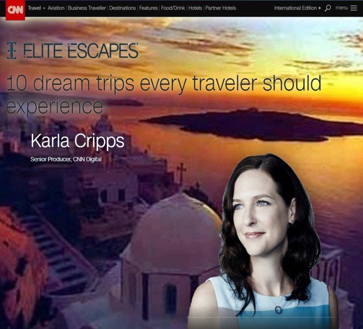 CNN: Η ΣΑΝΤΟΡΙΝΗ ΣΤΑ ΟΝΕΙΡΕΜΕΝΑ ΤΑΞΙΔΙΑ