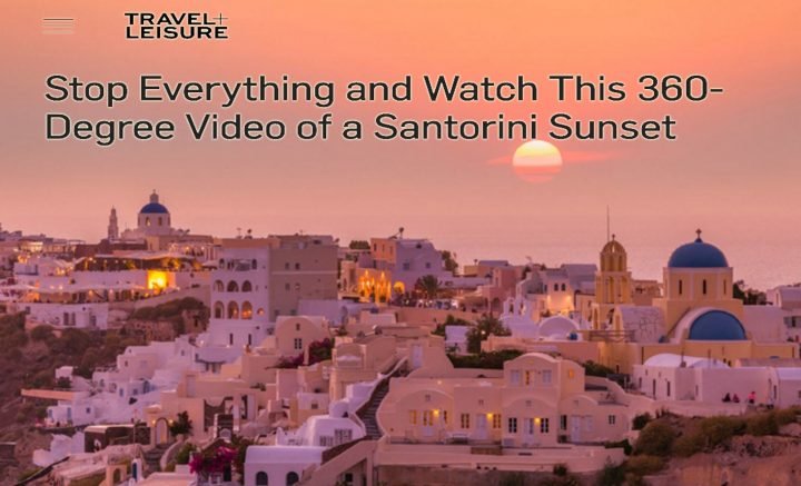 ΕΝΑ ΕΚΠΛΗΚΤΙΚΟ ΒΙΝΤΕΟ ΣΤΟ TRAVEL &LEISURE
