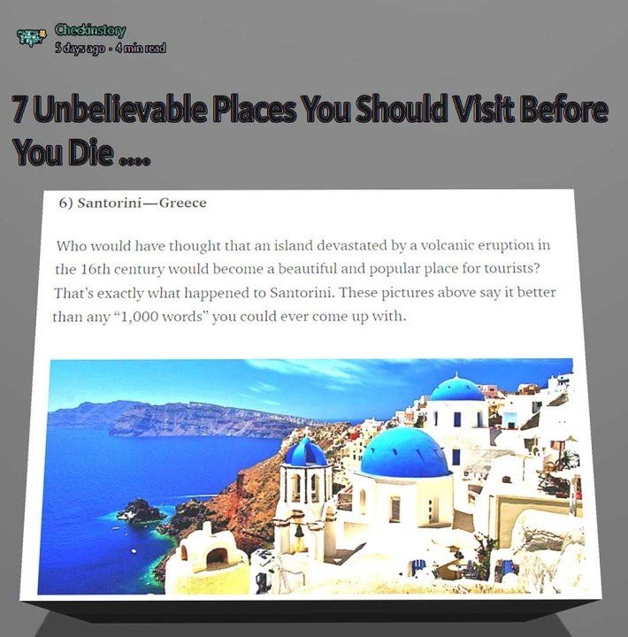 ΒΙΝΤΕΟ: Η ΣΑΝΤΟΡΙΝΗ ΣΤΑ “7 ΑΠΙΣΤΕΥΤΑ ΣΗΜΕΙΑ ΤΟΥ ΚΟΣΜΟΥ”