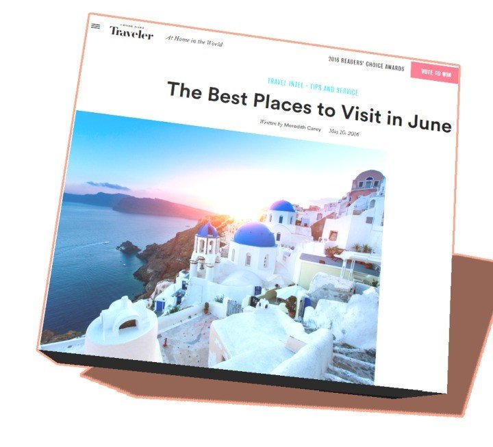 Η ΣΑΝΤΟΡΙΝΗ ΙΔΑΝΙΚΗ ΓΙΑ ΚΡΟΥΑΖΙΕΡΑ ΤΟΝ ΙΟΥΝΙΟ