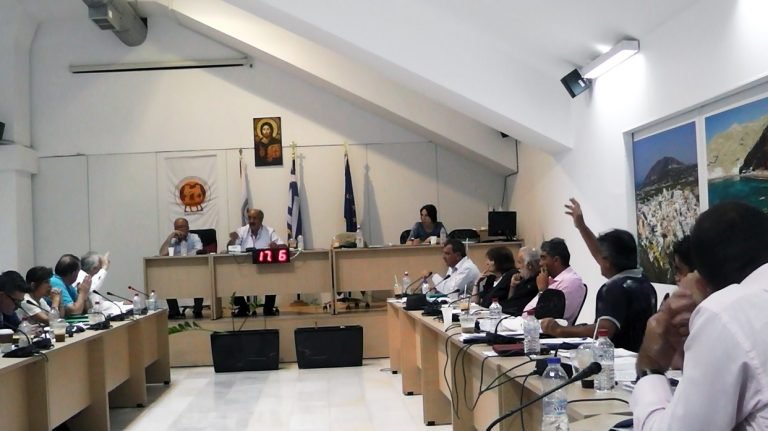 ΝΕΑ ΣΥΝΕΔΡΙΑΣΗ ΤΟΥ ΔΗΜΟΤΙΚΟΥ ΣΥΜΒΟΥΛΙΟΥ ΘΗΡΑΣ