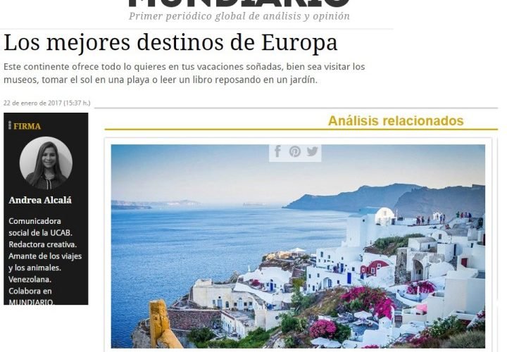 SANTORINI MUNDIARIO