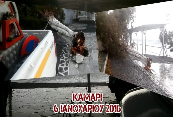 ΜΕ ΒΡΟΧΗ ΚΑΙ ΣΦΟΔΡΟΥΣ ΑΕΡΗΔΕΣ ΤΑ ΘΕΟΦΑΝΙΑ