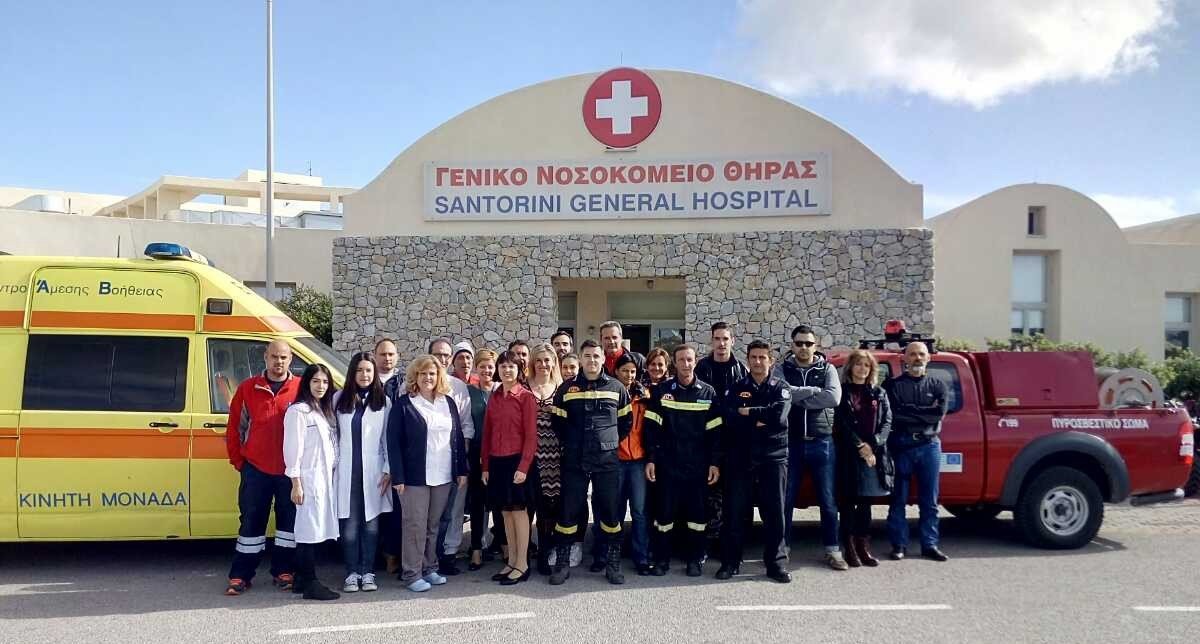 ΤΟ ΝΟΣΟΚΟΜΕΙΟ ΘΗΡΑΣ ΣΥΝΕΧΙΖΕΙ ΤΟ ΑΝΟΙΓΜΑ ΤΟΥ ΣΤΗΝ ΚΟΙΝΩΝΙΑ