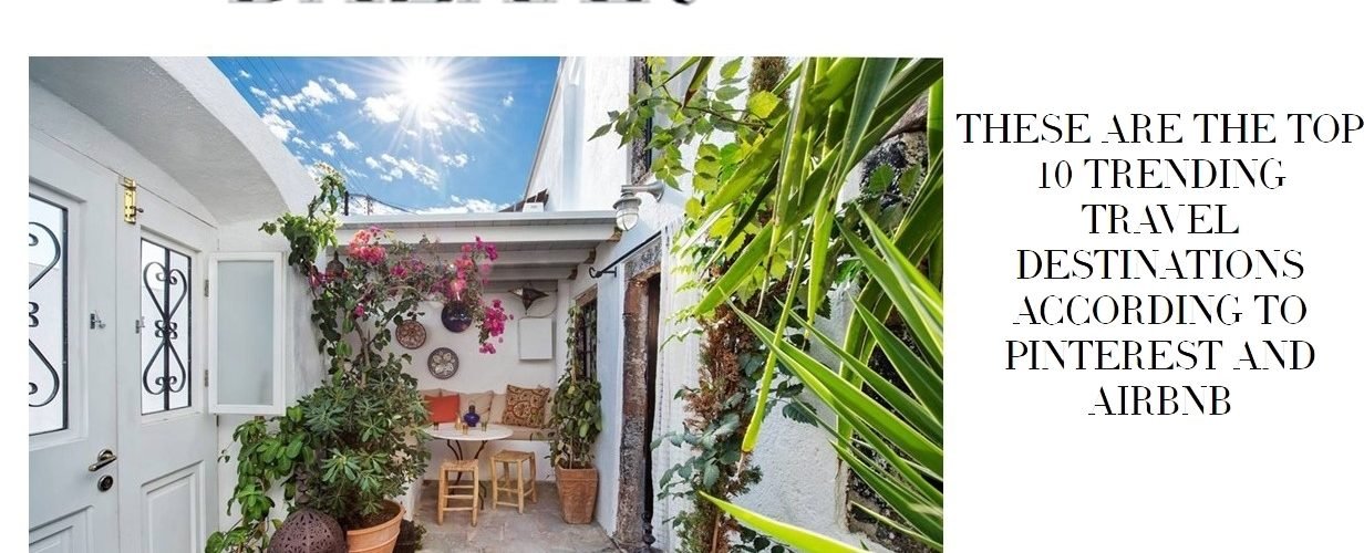 Top trending destinations airbnb pinterest ΣΑΝΤΟΡΙΝΗ