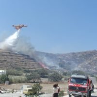 «Πολύ υψηλός κίνδυνος πυρκαγιάς την Τρίτη 7-9-2021 στην Περιφέρεια Νοτίου Αιγαίου, Π.Ε Κυκλάδων».