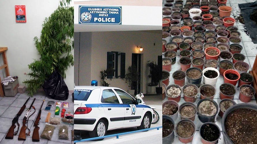 ΣΥΛΛΗΨΕΙΣ ΓΙΑ ΧΑΣΙΣ ΚΑΙ ΟΠΛΑ ΣΤΗ ΣΑΝΤΟΡΙΝΗ
