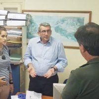 ΕΠΙΣΚΕΨΗ ΤΟΥ ΠΕΡΙΦΕΡΕΙΑΡΧΗ ΣΤΗ ΣΑΝΤΟΡΙΝΗ
