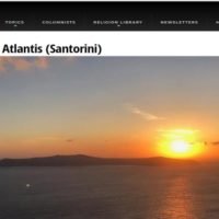 « ΠΕΡΙΠΕΤΕΙΕΣ ΣΤΗΝ ΑΤΛΑΝΤΙΔΑ (ΣΑΝΤΟΡΙΝΗ)»