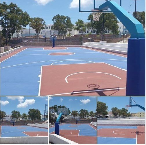 ΕΝΑ ΟΜΟΡΦΟ ΓΗΠΕΔΑΚΙ ΜΠΑΣΚΕΤ ΣΤΗ ΜΕΣΑΡΙΑ