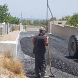 Έργα ασφαλτόστρωσης σε τμήματα του οδικού δικτύου Οίας.