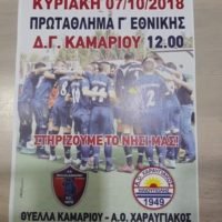 ΣΤΑ ΒΑΘΙΑ ΠΛΕΟΝ Η ΘΥΕΛΛΑ ΚΑΜΑΡΙΟΥ
