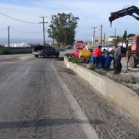 ΚΛΕΙΣΤΟΣ ΔΡΟΜΟΣ ΛΟΓΩ ΑΣΦΑΛΤΟΣΤΡΩΣΕΩΝ
