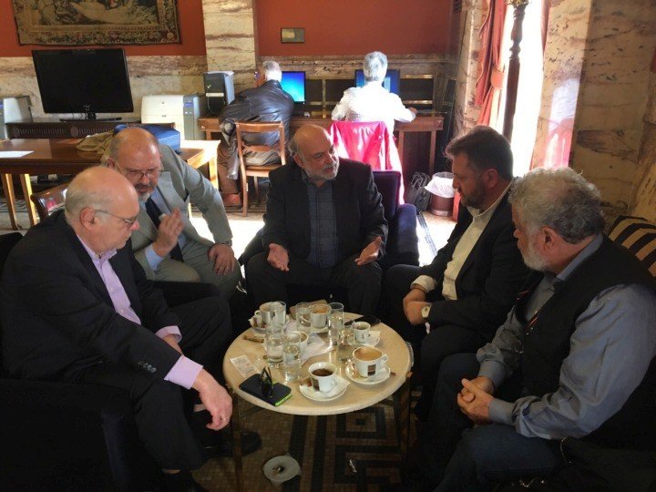 ΣΥΝΑΝΤΗΣΗ ΤΟΥ ΥΠΟΨΗΦΙΟΥ ΔΗΜΑΡΧΟΥ Μ. ΟΡΦΑΝΟΥ& ΒΟΥΛΕΥΤΩΝ ΚΥΚΛΑΔΩΝ ΤΟΥ ΣΥΡΙΖΑ