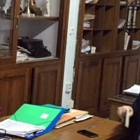 O ΥΠΟΨΗΦΙΟΣ ΔΗΜΑΡΧΟΣ Μ. ΟΡΦΑΝΟΣ ΜΕ ΤΟΝ ΠΡΟΕΔΡΟ ΤΟΥ ΠΥΡΓΟΥ