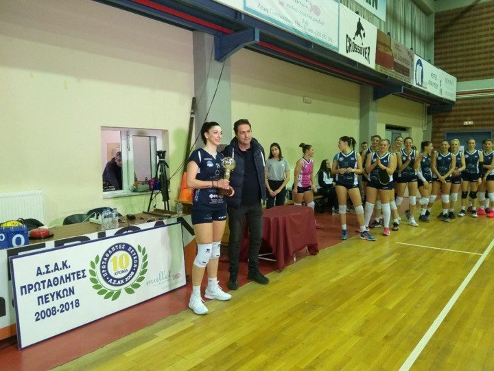 ΕΥΧΑΡΙΣΤΗΡΙΟ ΤΟΥ ΑΟ ΘΗΡΑΣ ΣΤΟΝ ΣΥΛΛΟΓΟ ΠΕΥΚΩΝ