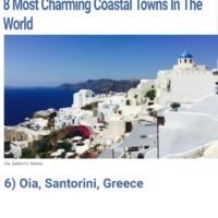 ΟΙΑ: ΣΤΙΣ ΟΜΟΡΦΟΤΕΡΕΣ ΠΑΡΑΚΤΙΕΣ ΠΟΛΕΙΣ ΤΟΥ ΠΛΑΝΗΤΗ