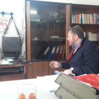 ΣΥΝΑΝΤΗΣΗ ΥΠΟΨ.ΔΗΜΑΡΧΟΥ ΘΗΡΑΣ Μ. ΟΡΦΑΝΟΥ ΜΕ ΤΟΝ ΠΡΟΕΔΡΟ ΜΕΓΑΛΟΧΩΡΙΟΥ