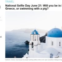 ΣΑΝΤΟΡΙΝΗ & ΣΕΛΦΙΣ: Η ΑΥΤΟΦΩΤΟΓΡΑΦHΣΗ ΦΕΡΝΕΙ ΤΟ ΝΗΣΙ ΣΤΗΝ ΚΟΡΥΦΗ