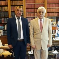 ΕΠΙΣΗΜΗ ΕΠΙΣΚΕΨΗ ΤΟΥ ΠΡΟΕΔΡΟΥ ΤΗΣ ΔΗΜΟΚΡΑΤΙΑΣ ΣΤΗ ΣΑΝΤΟΡΙΝΗ