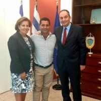 ΣΥΝΑΝΤΗΣΗ ΤΟΥ ΔΗΜΑΡΧΟΥ ΣΙΚΙΝΟΥ ΜΕ ΥΠΟΥΡΓΟ ΝΑΥΤΙΛΙΑΣ