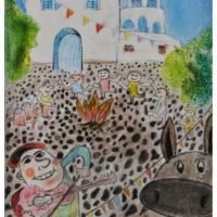 ΣΠΟΥΔΑΙΑ ΔΙΑΚΡΙΣΗ ΓΙΑ ΜΑΘΗΤΡΙΑ ΤΗΣ ΣΑΝΤΟΡΙΝΗΣ ΣΤΗΝ ΠΑΓΚΟΣΜΙΑ BIENALLE ΤΗΣ ΙΑΠΩΝΙΑΣ