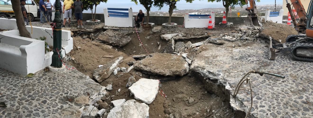 10 12 Άποψη πλατείας πριν την αποκατάσταση