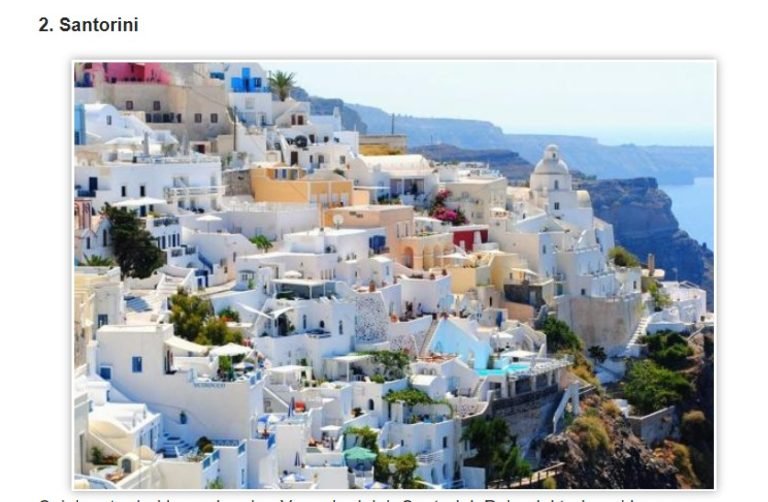 ΣΑΝΤΟΡΙΝΗ: ΣΤΟΥΣ ΚΟΡΥΦΑΙΟΥΣ ΝΗΣΙΩΤΙΚΟΥΣ ΠΡΟΟΡΙΣΜΟΥΣ ΤΟΥ ΠΛΑΝΗΤΗ