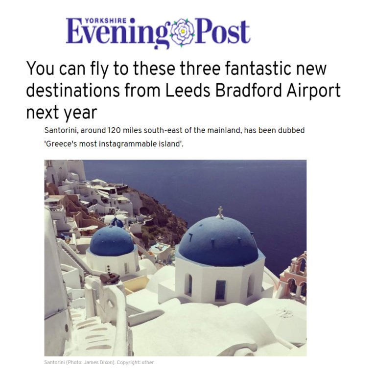 ΝΕA ΑΕΡΟΠΟΡΙΚΗ ΣΥΝΔΕΣΗ ΓΙΑ ΣΑΝΤΟΡΙΝΗ ΑΠΟ ΑΓΓΛΙΑ