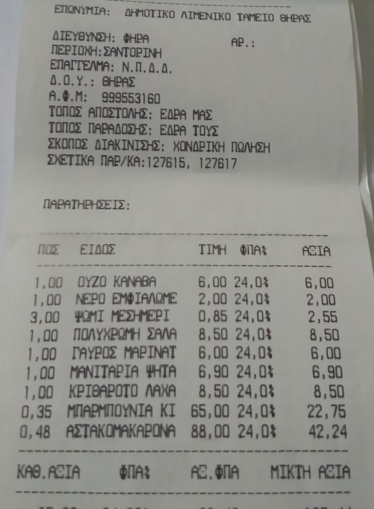Ανέλκυση του SEA DIAMOND δεν έγινε, αλλά από αστακομακαρονάδα πάμε καλά