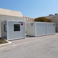 ΠΡΟΣΘΗΚΗ ΘΑΛΑΜΟΥ ΕΛΕΓΧΟΥ ΓΙΑ ΤΟΝ ΚΟΡΩΝΟΪΟ ΣΤΟ ΝΟΣΟΚΟΜΕΙΟ ΘΗΡΑΣ