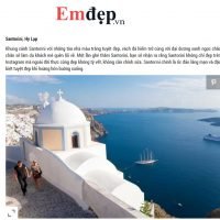 « Η ΣΑΝΤΟΡΙΝΗ, ΕΙΝΑΙ ΜΙΑ ΡΟΜΑΝΤΙΚΗ ΟΑΣΗ»