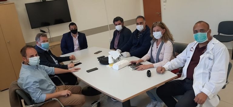 ΣΥΝΑΝΤΗΣΗ ΤΟΥ ΔΗΜΟΤΙΚΟΥ ΣΥΝΔΥΑΣΜΟΥ “ΤΩΡΑ” ΜΕ ΤΟΝ ΝΕΟ ΔΙΟΙΚΗΤΗ ΤΟΥ ΝΟΣΟΚΟΜΕΙΟΥ