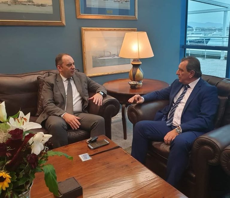 ΣΥΝΑΝΤΗΣΗ ΔΗΜΑΡΧΟΥ, ΜΕ ΤΟΝ ΥΠΟΥΡΓΟ ΝΑΥΤΙΛΙΑΣ