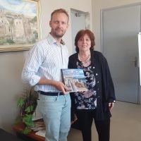 ΕΠΙΣΚΕΨΗ ΤΟΥ ΛΙΘΟΥΑΝΟΥ ΠΡΕΣΒΗ ΣΤΗ ΣΑΝΤΟΡΙΝΗ