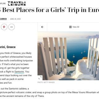 ΣΑΝΤΟΡΙΝΗ travel leisure