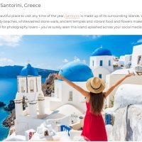 ΣΤΗ ΛΙΣΤΑ ΤΟΥ ΙΝΣΤΑΓΚΡΑΜ Η ΣΑΝΤΟΡΙΝΗ