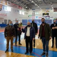ΚΟΠΗ ΠΙΤΑΣ ΣΤΟΝ Α.Ο ΘΗΡΑΣ