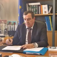Συνάντηση του Δημάρχου Θήρας με τον  Δ/ντα Σύμβουλο της ΕΤΑΔ κ. Σ. Βλαστό. 