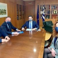 Συνάντηση Φίλιππου Φόρτωμα με τον Υπουργό Περιβάλλοντος και Ενέργειας κ. Κωνσταντίνο Σκρέκα