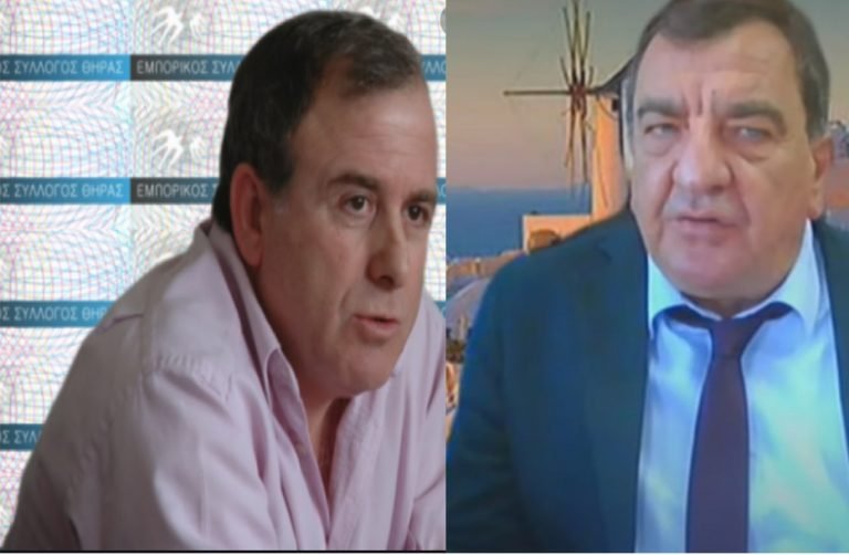 ΕΥΧΕΤΗΡΙΟ ΤΟΥ ΔΗΜΑΡΧΟΥ ΣΤΟΝ ΕΠΑΝΕΚΛΕΓΕΝΤΑ ΠΡΟΕΔΡΟ ΚΑΙ ΤΟ Δ.Σ ΤΟΥ ΕΜΠΟΡΟΕΠΑΓΓΕΛΜΑΤΙΚΟΥ ΣΥΛΛΟΓΟΥ ΘΗΡΑΣ