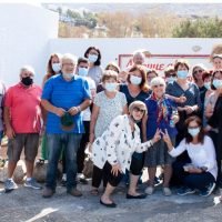 ΕΠΙΣΚΕΨΗ ΤΟΥ ΚΛΙΜΑΚΙΟΥ ΝΟΣΟΚΟΜΕΙΟΥ ΠΑΙΔΩΝ “ΑΓΙΑ ΣΟΦΙΑ” ΣΤΗ ΣΤΕΓΗ ΤΗΣ ΤΡΑΠΕΖΑΣ ΑΙΜΑΤΟΣ ΣΑΝΤΟΡΙΝΗΣ